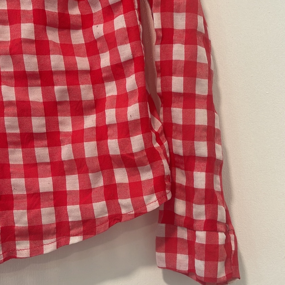 Gingham button down - image 10